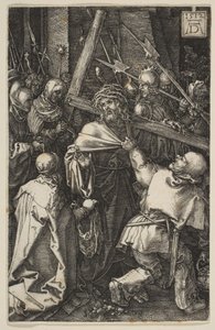 Kristus bærer korset, fra «Pasjonen» av Albrecht Dürer