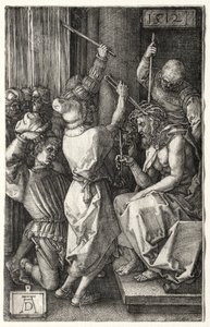Kristus kronet med torner av Albrecht Dürer