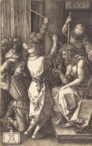 Kristus kronet med torner, 1512. av Albrecht Dürer