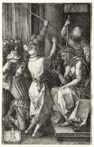 Kristus kronet med torner, 1512. av Albrecht Dürer
