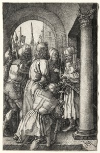 Hristos dus înaintea Pilatenorwegian av Albrecht Dürer