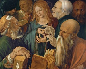 Kristus blant legene, 1506 av Albrecht Dürer