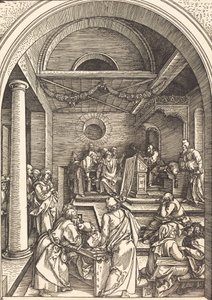 Kristus blant legene, ca. 15031504. av Albrecht Dürer
