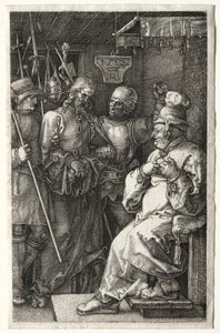 Kristus før Kaifas, 1512. av Albrecht Dürer