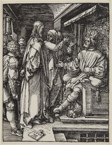 Kristus foran Herodes av Albrecht Dürer