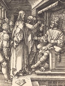 Kristus før Herodes, 1509. av Albrecht Dürer