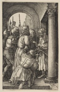 Kristus før Pilatus, fra The Passion, 1512. av Albrecht Dürer