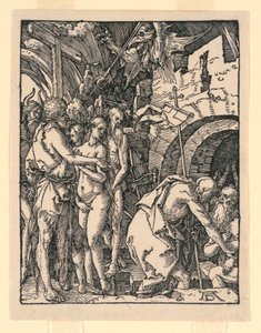 Christ in Limbo (Harrowing of Hell), fra The Little Passion Series av Albrecht Dürer