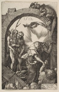 Kristus i limbo, fra The Passion, 1512. av Albrecht Dürer