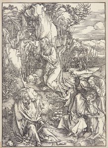 Kristus fra Oljeberget av Albrecht Dürer