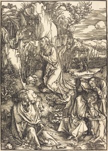 Kristus på Oljeberget av Albrecht Dürer