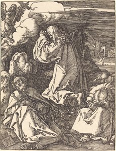 Kristus på Oljeberget av Albrecht Dürer