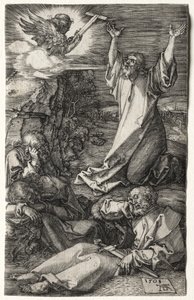 Kristus på Oljeberget av Albrecht Dürer