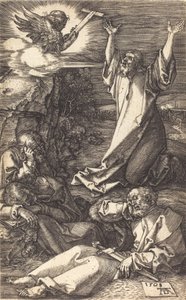 Kristus på Oljeberget, 1508. av Albrecht Dürer