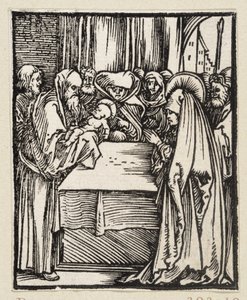 Kristi fremstilling i tempelet (43 religiøse temaer) av Albrecht Dürer