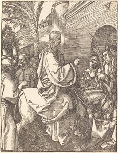 Kristi inntog i Jerusalem av Albrecht Dürer