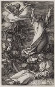 Kristus på Oljeberget av Albrecht Dürer