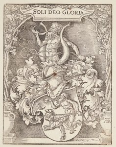 Våpenskjold til Johann Tscherte av Albrecht Dürer