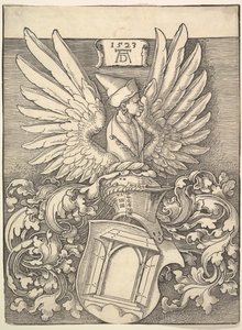 Våpenskjold til Albrecht Dürer, 1523. av Albrecht Dürer