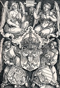 Våpenskjold fra byen Nürnberg, 1521 1906. av Albrecht Dürer