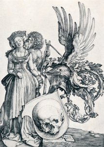 Våpenskjold med hodeskalle, 1503 1906 av Albrecht Dürer
