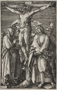 Crucifixion, fra The Engraved Passion av Albrecht Dürer
