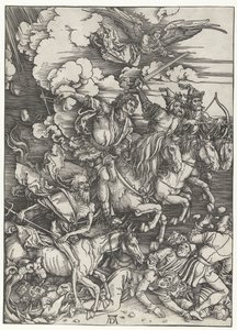 Apokalypsens fire ryttere av Albrecht Dürer