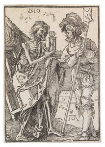 Døden og Lansquenet, 1510. av Albrecht Dürer