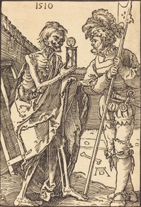 Døden og Lansquenet, 1510. av Albrecht Dürer