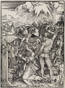 Halshoggingen av den hellige Katarina av Albrecht Dürer