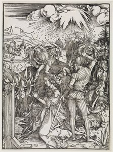 Halshuggingen av den hellige Katarina av Albrecht Dürer