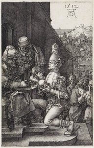 Pilatus vasker hendene sine av Albrecht Dürer