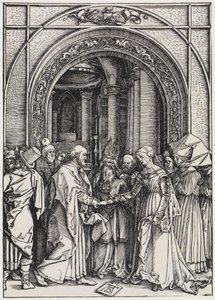Jomfru Marias forlovelse av Albrecht Dürer