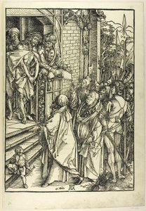 Ecce Homo - The Presentation of Christ, fra The Large Passion av Albrecht Dürer