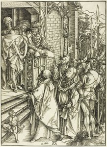 Ecce Homo - The Presentation of Christ, fra The Large Passion av Albrecht Dürer