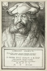 Kurfyrst Fredrik den vise av Sachsen av Albrecht Dürer