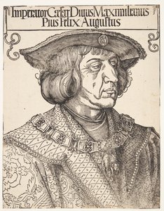 Keiser Maximilian I av Albrecht Dürer