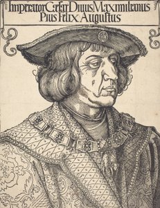 Keiser Maximilian I, ca. 1518. av Albrecht Dürer