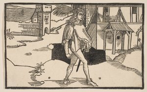 Eunuchus, fra The Comedie of Terence, opptrykk fra 1800-tallet.n.d. av Albrecht Dürer