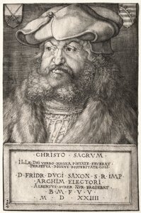 Fredrik den vise, kurfyrst av Sachsen av Albrecht Dürer