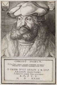 Fredrik den Vise, kurfyrste av Sachsen av Albrecht Dürer