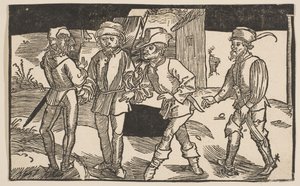 Heauton Timourumenos, fra The Comedies of Terence, 1800-talls opptrykk.n.d. av Albrecht Dürer