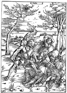 Hercules Killing the Molionides, c1496-1498, 1936 av Albrecht Dürer