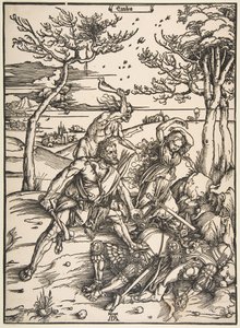 Hercules og Cacus.n.d. av Albrecht Dürer