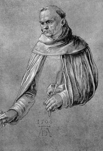 Hellige Dominicus, 1506, 1936 av Albrecht Dürer