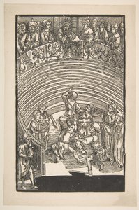 Illustrasjon fra The Comedie of Terence, 1800-talls opptrykk.n.d. av Albrecht Dürer