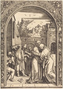 Joakim og Anna ved Den gylne port av Albrecht Dürer