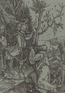 Joachim og engelen, ca. 1504. av Albrecht Dürer