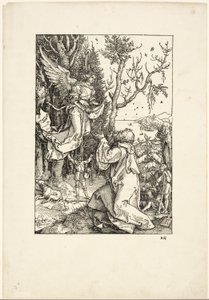 Joachim og engelen, fra Jomfruens liv av Albrecht Dürer