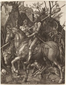Ridder, død og djevel av Albrecht Dürer